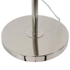 Penelope 63 in. Polished Nickel Floor Lamp with Tiered Crystals by Decor Therapy -Decor Therapy Shop polished nickel decor therapy floor lamps pl4420 1f 1000