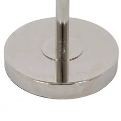 27 in. Polished Nickel Grey String Table Lamp by Decor Therapy -Decor Therapy Shop polished nickel decor therapy table lamps tl22305 1f 1000