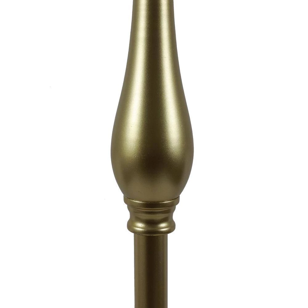 Abigail 63 in. Satin Brass 6-Way Floor Lamp with Shade by Decor Therapy 10 Abigail 63 in. Satin Brass 6-Way Floor Lamp with Shade by Decor Therapy - Image 8