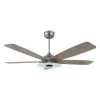 Striker 56 in. Indoor/Outdoor Silver Smart Ceiling Fan, Dimmable LED Light and Remote, Works with Alexa/Google Home/Siri by CARRO 2 Striker 56 in. Indoor/Outdoor Silver Smart Ceiling Fan, Dimmable LED Light and Remote, Works with Alexa/Google Home/Siri by CARRO -Decor Therapy Shop silver carro ceiling fans with lights s565h l13 s6 1 64 1000