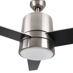 Ranger 52 in. Integrated LED Indoor Silver Smart Ceiling Fan with Light Kit and Wall Control, Works w/Alexa/Google Home by CARRO 17 Ranger 52 in. Integrated LED Indoor Silver Smart Ceiling Fan with Light Kit and Wall Control, Works w/Alexa/Google Home by CARRO -Decor Therapy Shop silver carro ceiling fans with lights wgs 523a l11 s4 1 4f 1000