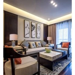 Calla Little 24 in. Smoke Grey Indoor Table Lamp by CARRO -Decor Therapy Shop smoke grey carro table lamps at g24011a1 76 1000