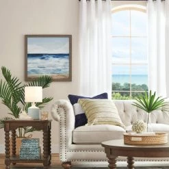 Della 17 in. Soft Blue Ceramic LED Table Lamps with Shade (Set of 2) by Decor Therapy -Decor Therapy Shop soft blue decor therapy table lamps mp1646 40 1000