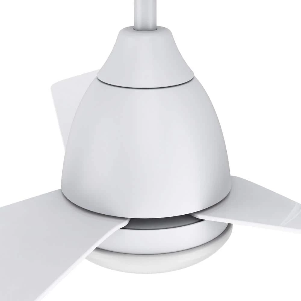 Triton 44 in. Dimmable LED Indoor/Outdoor White Smart Ceiling Fan with Light and Remote, Works with Alexa/Google Home by CARRO 9 Triton 44 in. Dimmable LED Indoor/Outdoor White Smart Ceiling Fan with Light and Remote, Works with Alexa/Google Home by CARRO - Image 7