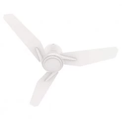 Tilbury 48 in. Integrated LED Indoor/Outdoor White Smart Ceiling Fan with Light and Remote, Works with Alexa/Google Home by CARRO 20 Tilbury 48 in. Integrated LED Indoor/Outdoor White Smart Ceiling Fan with Light and Remote, Works with Alexa/Google Home by CARRO -Decor Therapy Shop white carro ceiling fans with lights hs483j3 l11 w1 1 fm 1f 1000