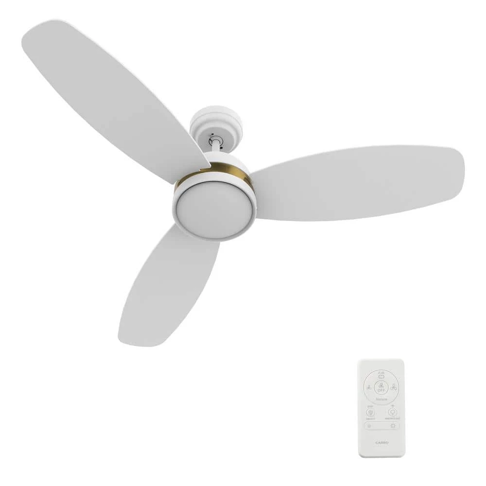 Biscay 48 in. Dimmable LED Indoor/Outdoor White Smart Ceiling Fan with Light and Remote, Works with Alexa/Google Home by CARRO 11 Biscay 48 in. Dimmable LED Indoor/Outdoor White Smart Ceiling Fan with Light and Remote, Works with Alexa/Google Home by CARRO - Image 9