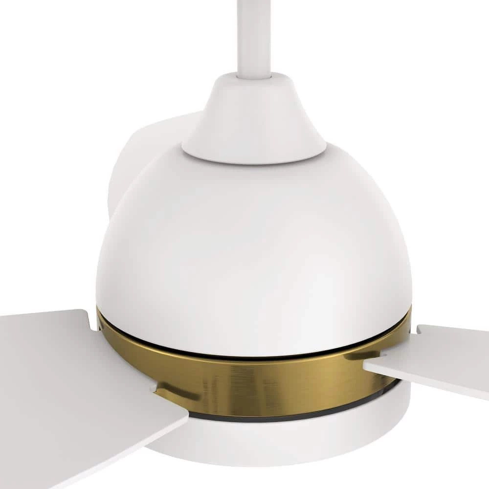 Biscay 48 in. Dimmable LED Indoor/Outdoor White Smart Ceiling Fan with Light and Remote, Works with Alexa/Google Home by CARRO 9 Biscay 48 in. Dimmable LED Indoor/Outdoor White Smart Ceiling Fan with Light and Remote, Works with Alexa/Google Home by CARRO - Image 7