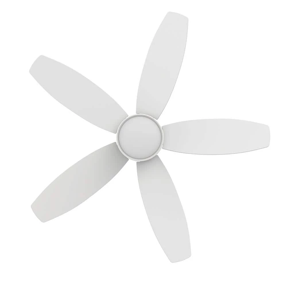 Levi 48 in. Dimmable LED Indoor/Outdoor White Smart Ceiling Fan with Light and Remote, Works with Alexa/Google Home by CARRO 10 Levi 48 in. Dimmable LED Indoor/Outdoor White Smart Ceiling Fan with Light and Remote, Works with Alexa/Google Home by CARRO - Image 8