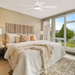 Soran 52 in. Integrated LED Indoor White Smart Ceiling Fan with Light Kit and Wall Control, Works with Alexa/Google Home by CARRO 21 Soran 52 in. Integrated LED Indoor White Smart Ceiling Fan with Light Kit and Wall Control, Works with Alexa/Google Home by CARRO -Decor Therapy Shop white carro ceiling fans with lights hwgs 525a2 l11 w1 1 fa 1000