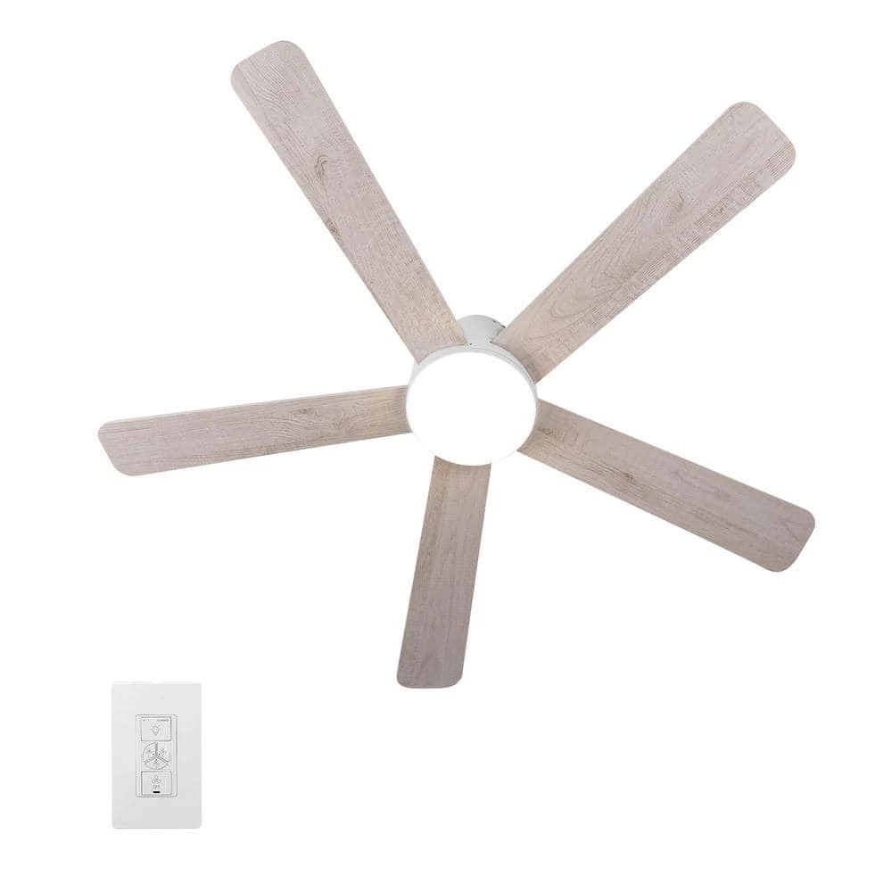 Soran 52 in. Integrated LED Indoor White Smart Ceiling Fan with Light Kit and Wall Control, Works with Alexa/Google Home by CARRO 12 Soran 52 in. Integrated LED Indoor White Smart Ceiling Fan with Light Kit and Wall Control, Works with Alexa/Google Home by CARRO - Image 10