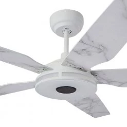 Starfish 52 in. Dimmable LED Indoor/Outdoor White Smart Ceiling Fan with Light and Remote, Works with Alexa/Google Home by CARRO 11 Starfish 52 in. Dimmable LED Indoor/Outdoor White Smart Ceiling Fan with Light and Remote, Works with Alexa/Google Home by CARRO -Decor Therapy Shop white carro ceiling fans with lights ns525s l13 w7 c3 1000