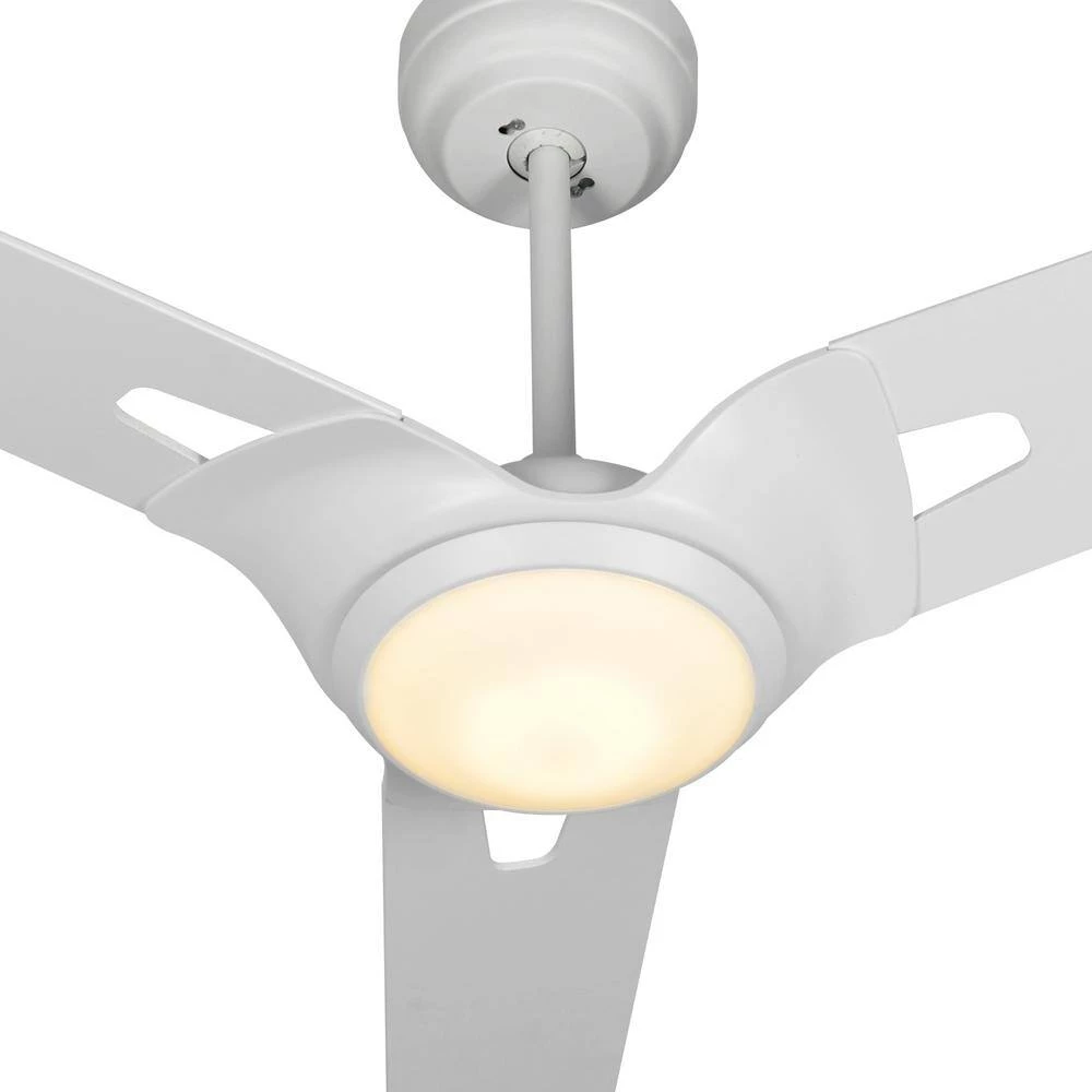 Alden 56 in. Dimmable LED Indoor/Outdoor White Smart Ceiling Fan with Light and Remote, Works with Alexa/Google Home by CARRO 6 Alden 56 in. Dimmable LED Indoor/Outdoor White Smart Ceiling Fan with Light and Remote, Works with Alexa/Google Home by CARRO - Image 4