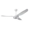 Icebreaker 60 in. Indoor/Outdoor White Smart Ceiling Fan, Dimmable LED Light and Remote, Works w/ Alexa/Google Home/Siri by CARRO -Decor Therapy Shop white carro ceiling fans with lights s603f l13 w1 1 64 1000