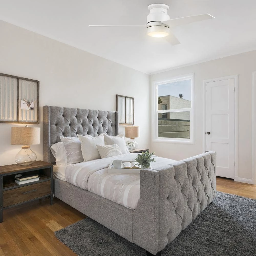 Ranger 52 in. Integrated LED Indoor White Smart Ceiling Fan with Light Kit and Wall Control, Works w/Alexa/Google Home by CARRO 12 Ranger 52 in. Integrated LED Indoor White Smart Ceiling Fan with Light Kit and Wall Control, Works w/Alexa/Google Home by CARRO - Image 10