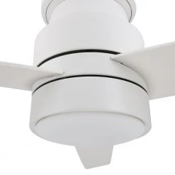 Ranger 52 in. Integrated LED Indoor White Smart Ceiling Fan with Light Kit and Wall Control, Works w/Alexa/Google Home by CARRO 16 Ranger 52 in. Integrated LED Indoor White Smart Ceiling Fan with Light Kit and Wall Control, Works w/Alexa/Google Home by CARRO -Decor Therapy Shop white carro ceiling fans with lights wgs 523b l11 w1 1 4f 1000