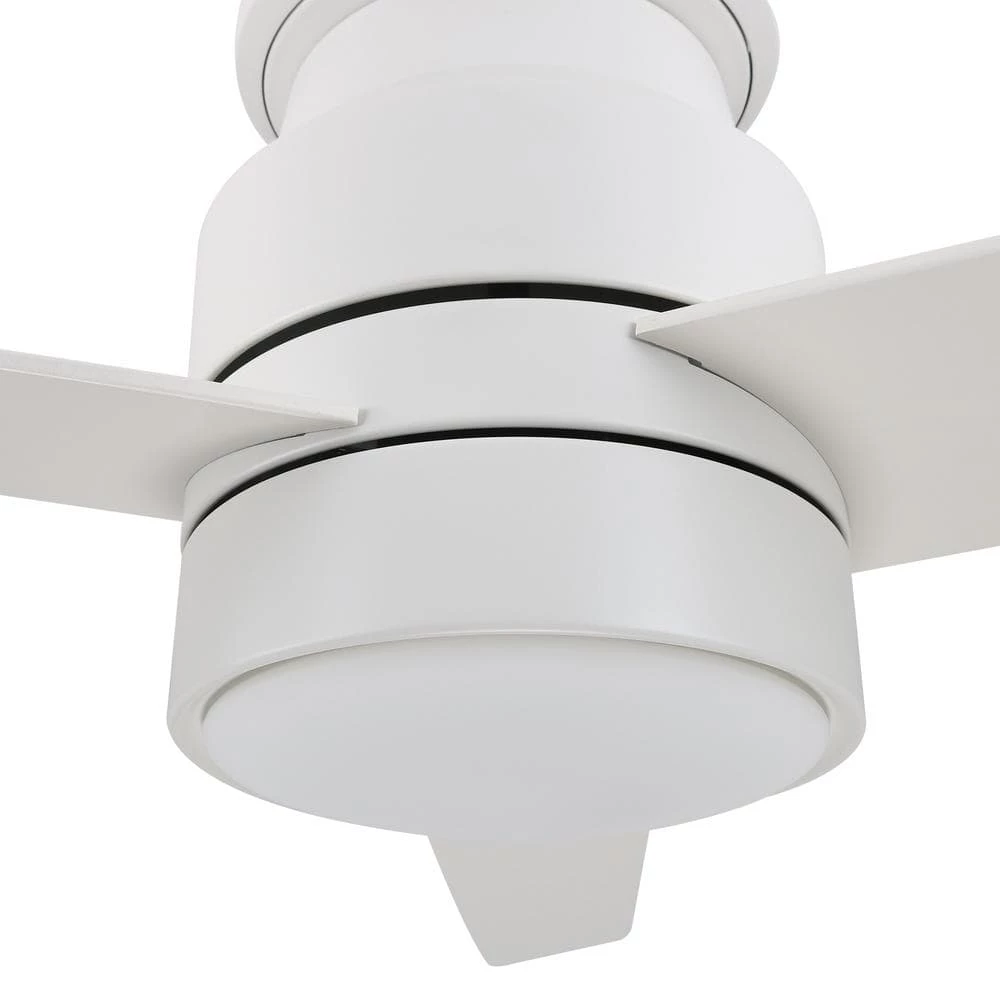 Ranger 52 in. Integrated LED Indoor White Smart Ceiling Fan with Light Kit and Wall Control, Works w/Alexa/Google Home by CARRO 7 Ranger 52 in. Integrated LED Indoor White Smart Ceiling Fan with Light Kit and Wall Control, Works w/Alexa/Google Home by CARRO - Image 5