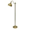 Chloe Pharmacy 56 in. Brass Floor Lamp with Metal Shade by Decor Therapy -Decor Therapy Shop zadar brass decor therapy floor lamps pl3900 64 1000
